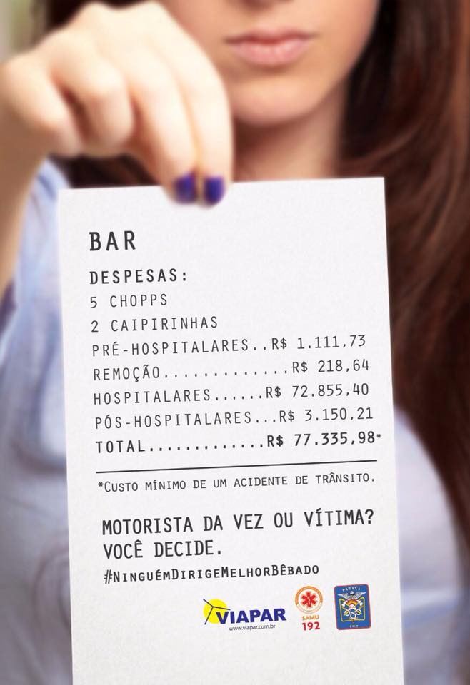 Samu e Siate desenvolvem campanha para prevenir acidentes