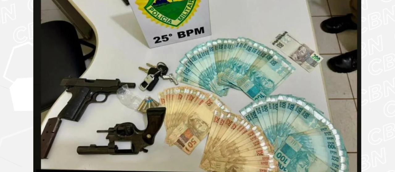 Suspeito é baleado em confronto com a PM em Francisco Alves