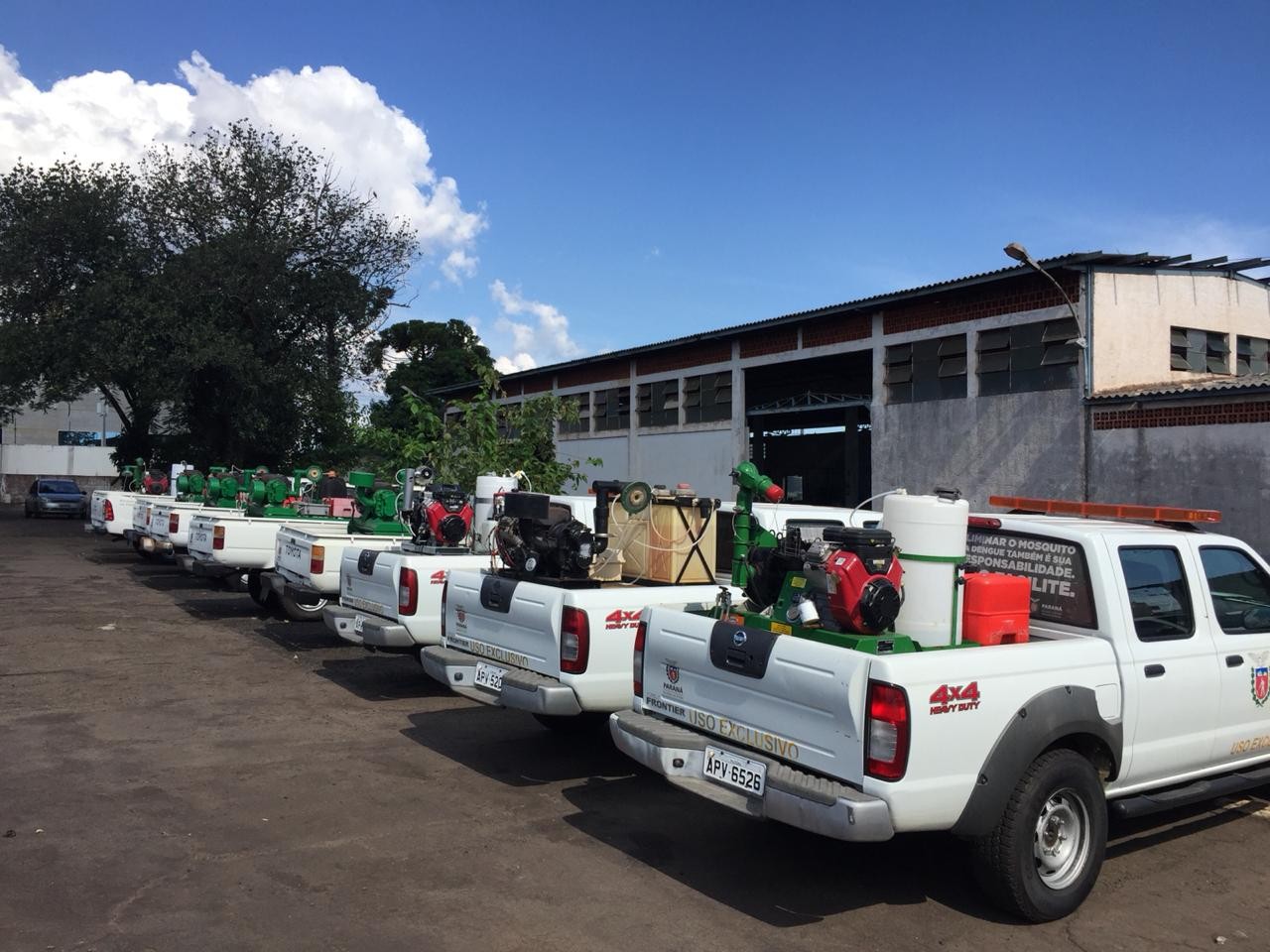 Combate à dengue com fumacê inicia em 40 regiões de Maringá