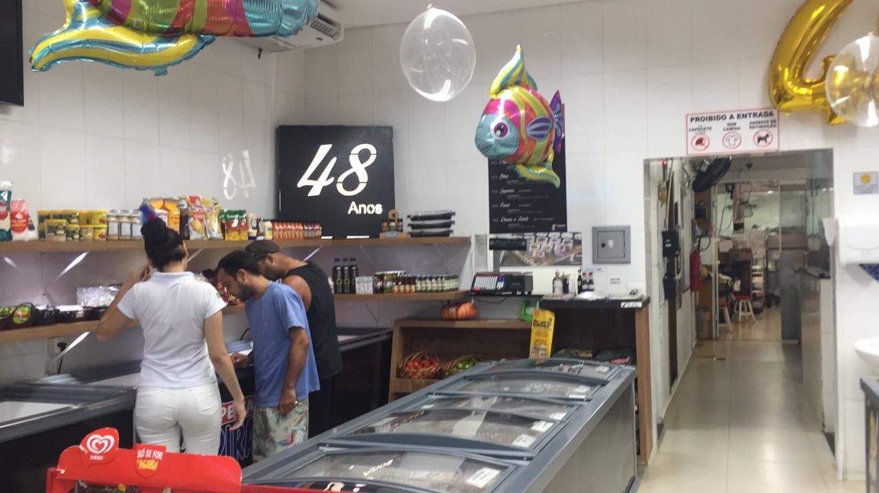 Peixarias abertas neste feriado de carnaval