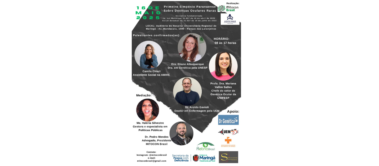 1º Simpósio de Doenças Oculares Raras promove conscientização