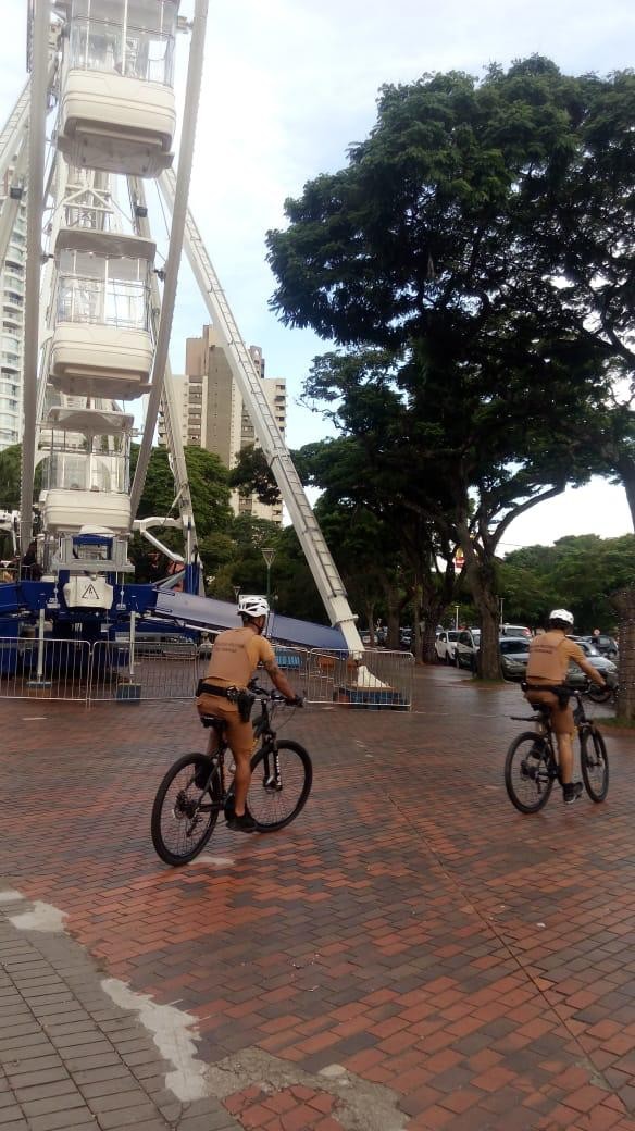 Ciclopatrulha registrou 50 BOs em Maringá