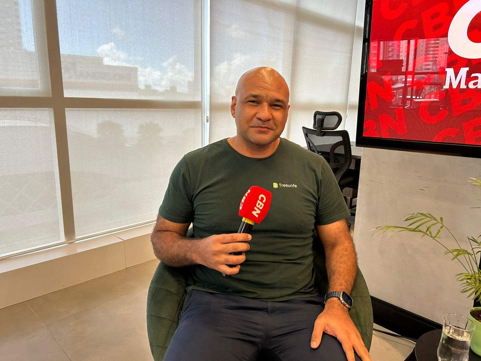 “Eu quero estar sempre do lado de quem vende lenço”, diz fundador da Treeunfe