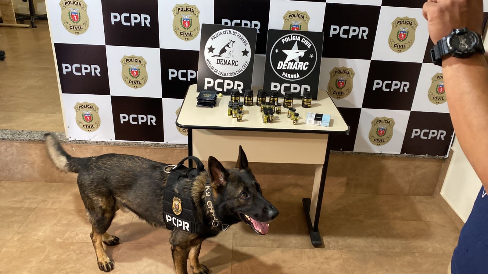 Personal trainer é preso suspeito de vender anabolizantes na região de Maringá