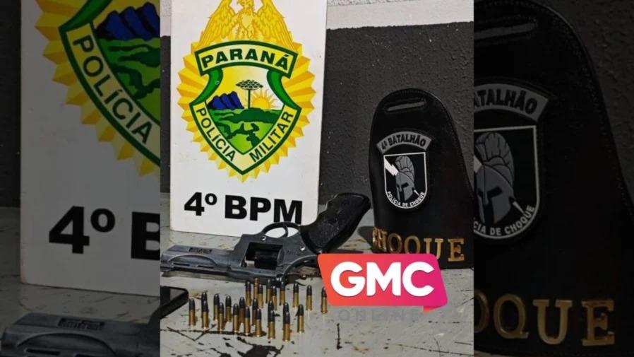 Choque prende dois suspeitos por roubo e porte ilegal de arma de fogo