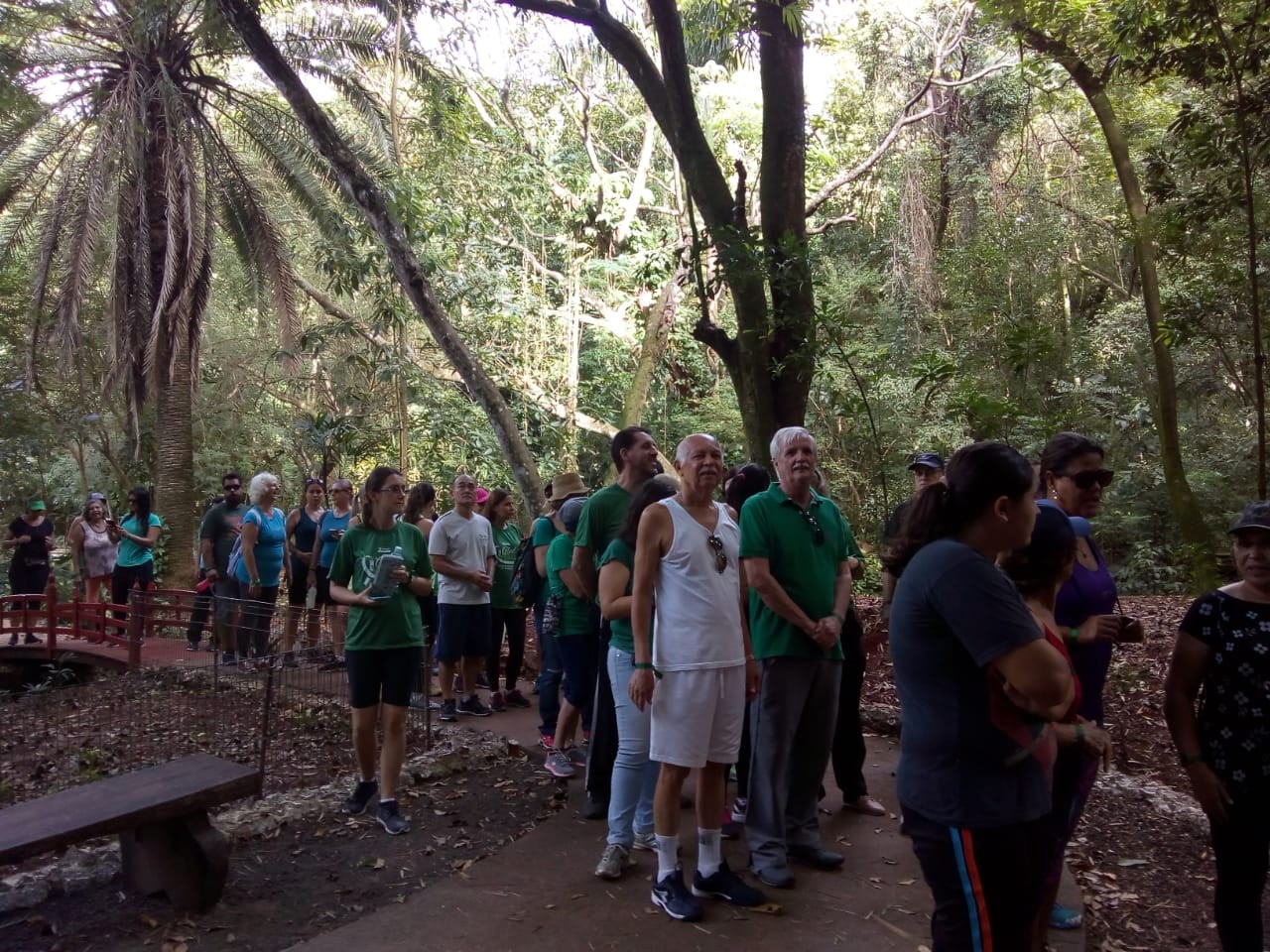 Caminhada lembra a importância da segurança no ambiente de trabalho