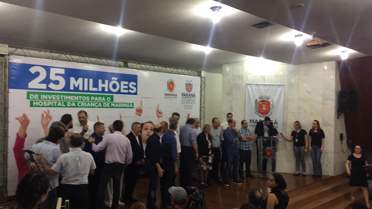 Governo do PR repassa R$ 25 milhões para Hospital da Criança