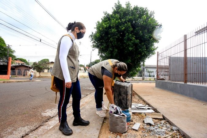 Maringá tem 54 casos ativos de dengue; limpeza é feita nos bairros com maior índice