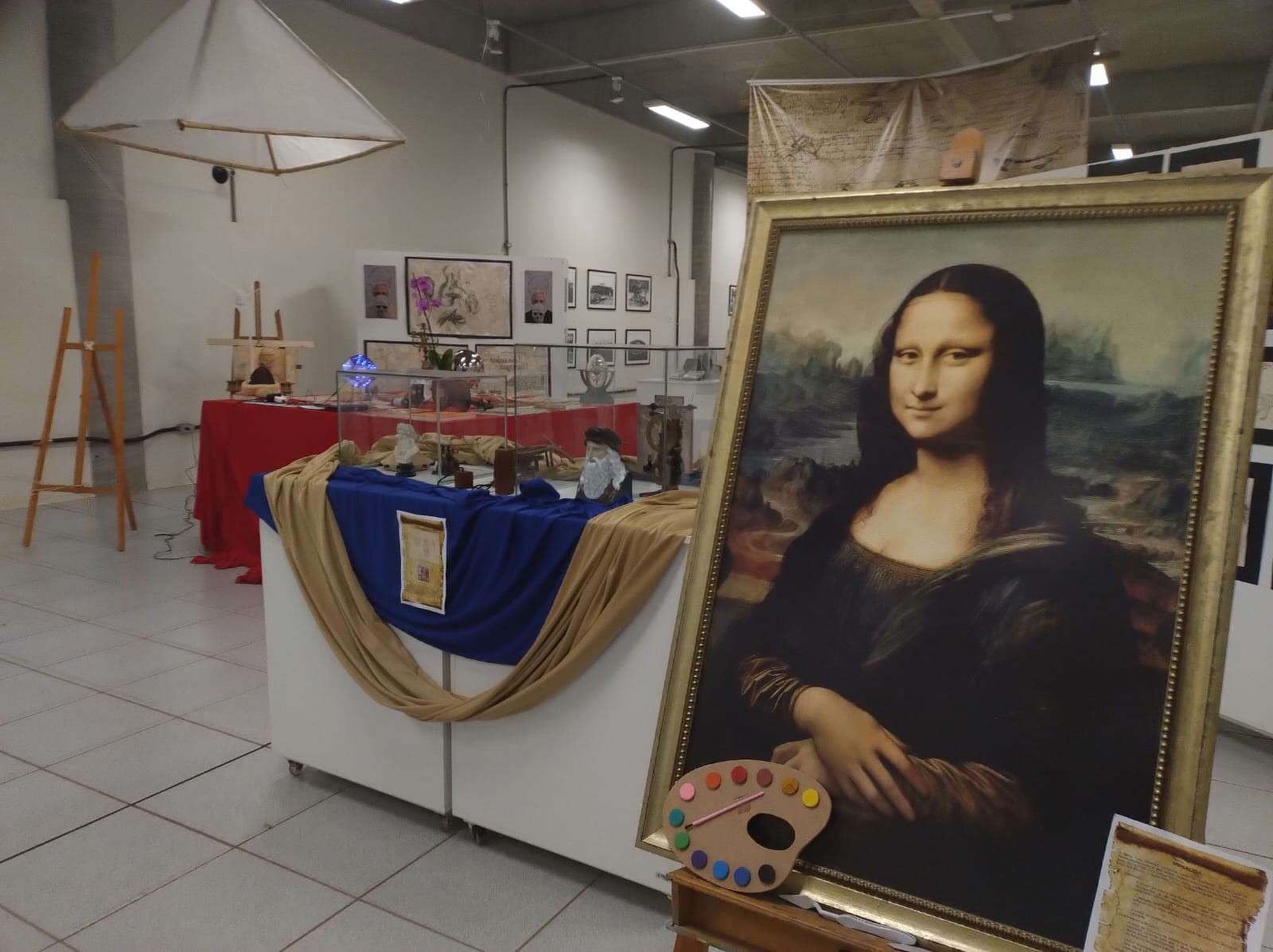 UEM tem exposição sobre Leonardo Da Vinci