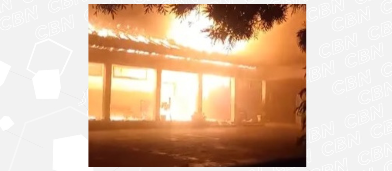 Incêndio destrói salas de aula de colégio estadual em Itaúna do Sul