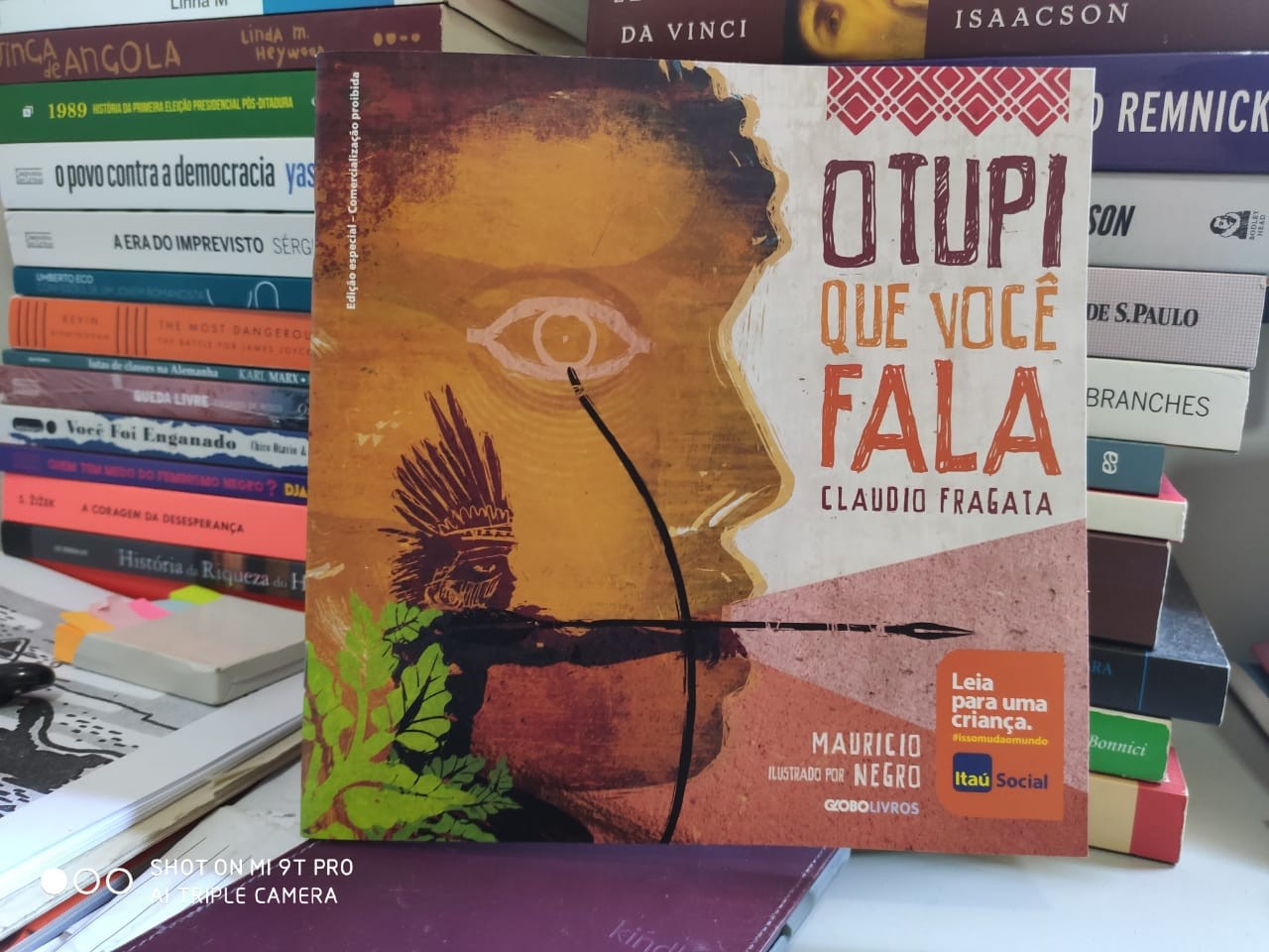 “O tupi que você fala” é um livro infanto-juvenil voltado para todos os públicos
