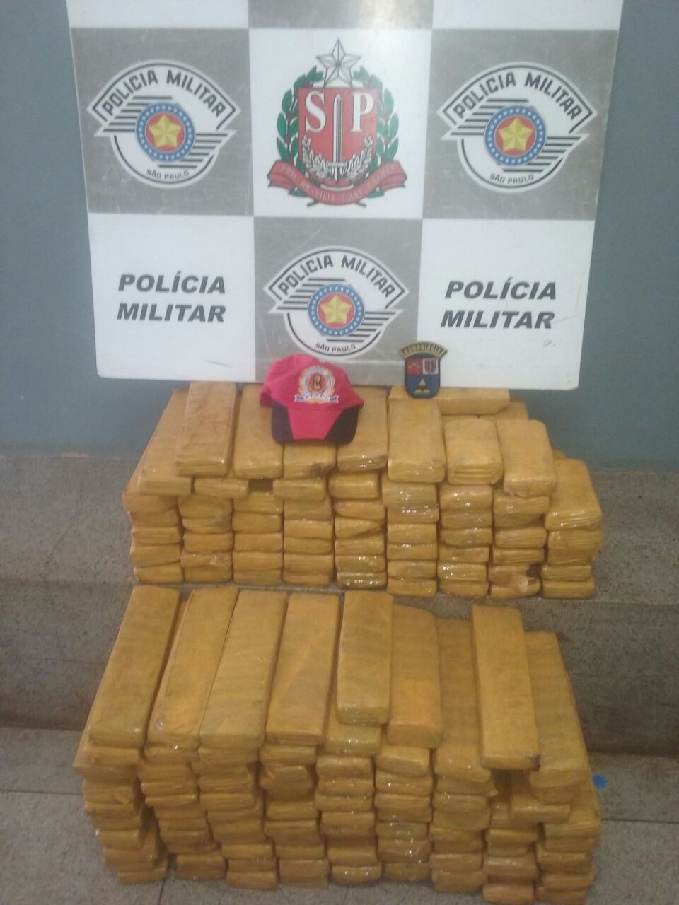 PRE apreende 150 kg de maconha