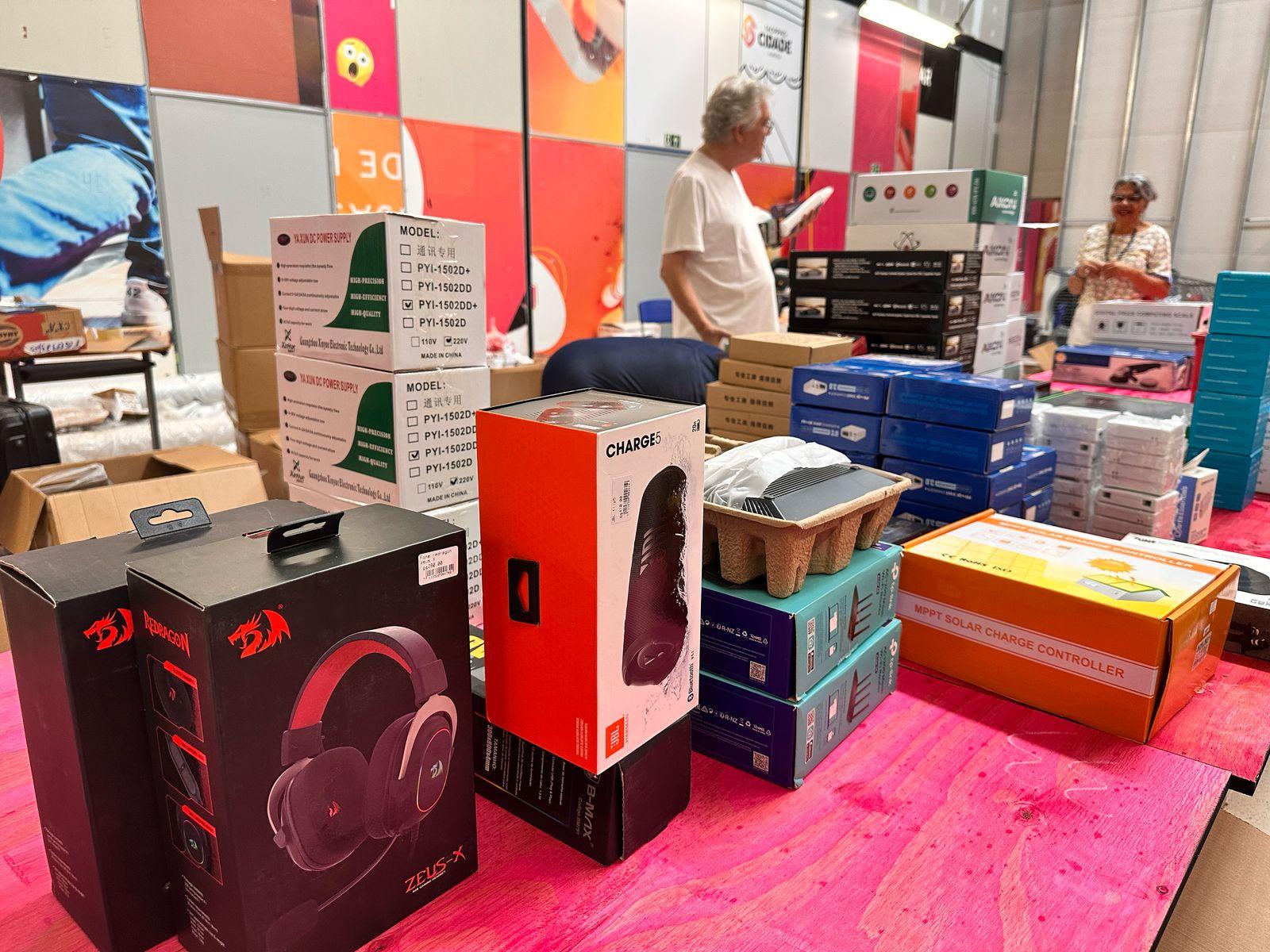 Conseg realiza bazar de importados no dia 1º de abril