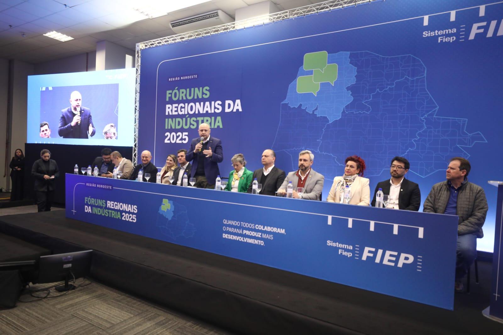 Em Maringá, Fórum Regional da Fiep debate política industrial