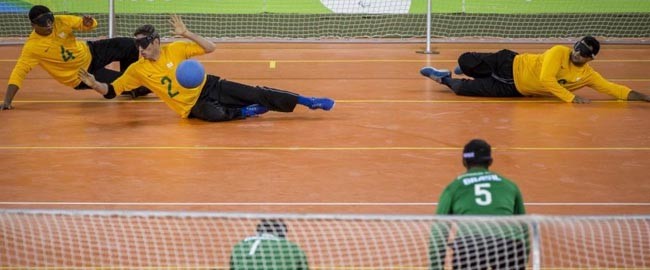 Equipe maringaense de goalball se prepara para o Parajaps