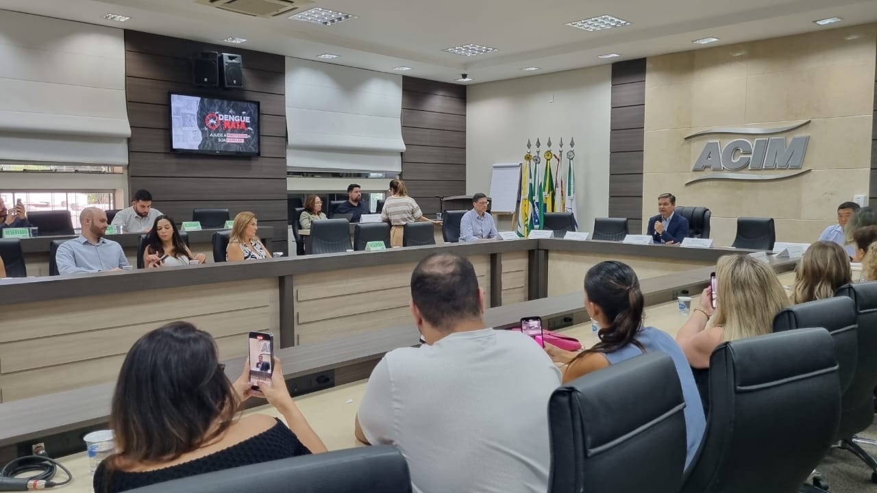 ACIM e outras entidades lançam campanha contra a dengue