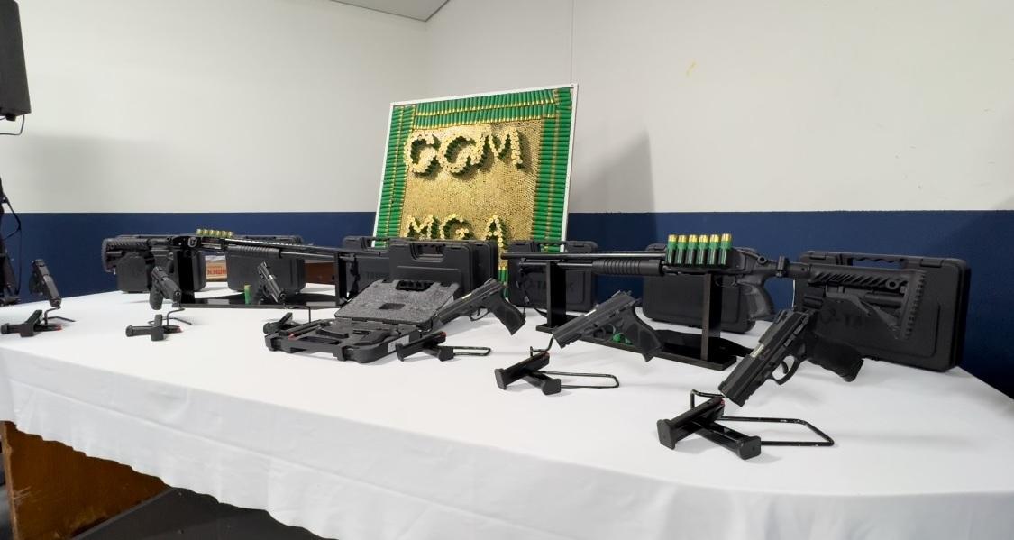 Guarda Municipal de Maringá recebe armas e uniformes novos