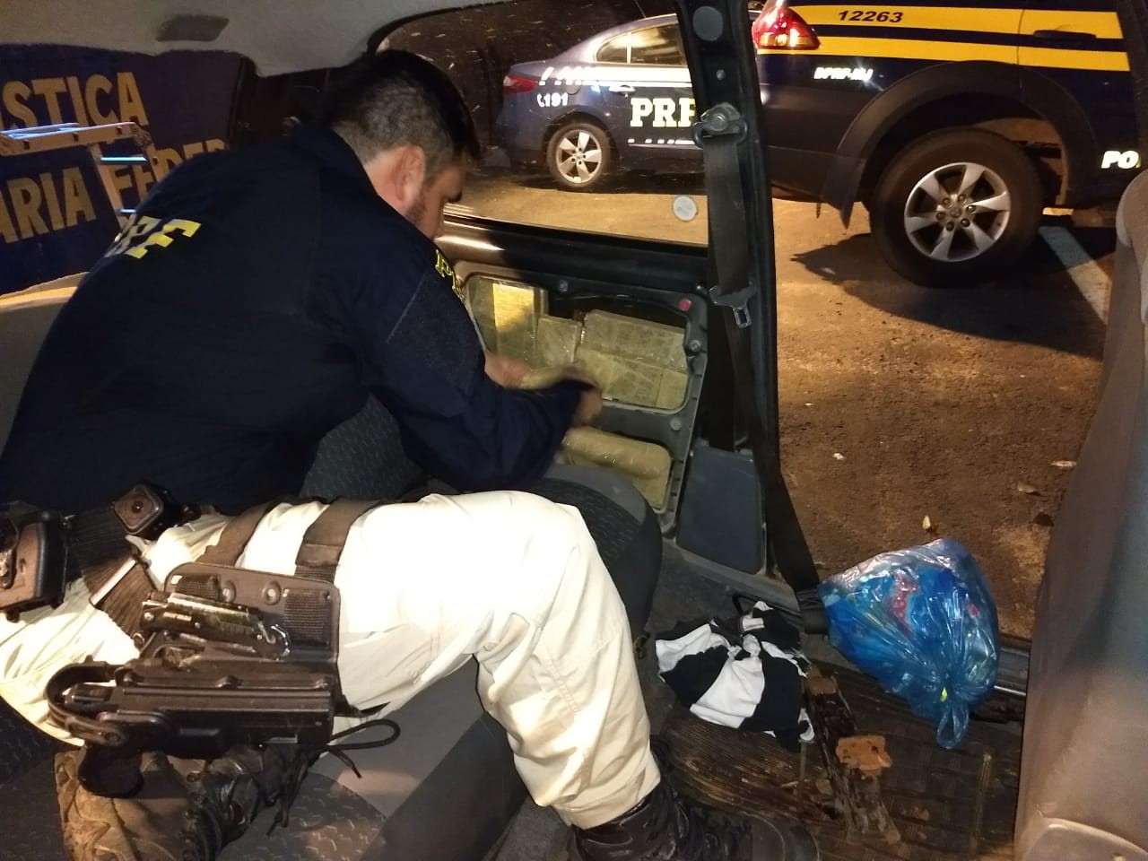 122 kg de maconha são apreendidos em Alto Paraíso