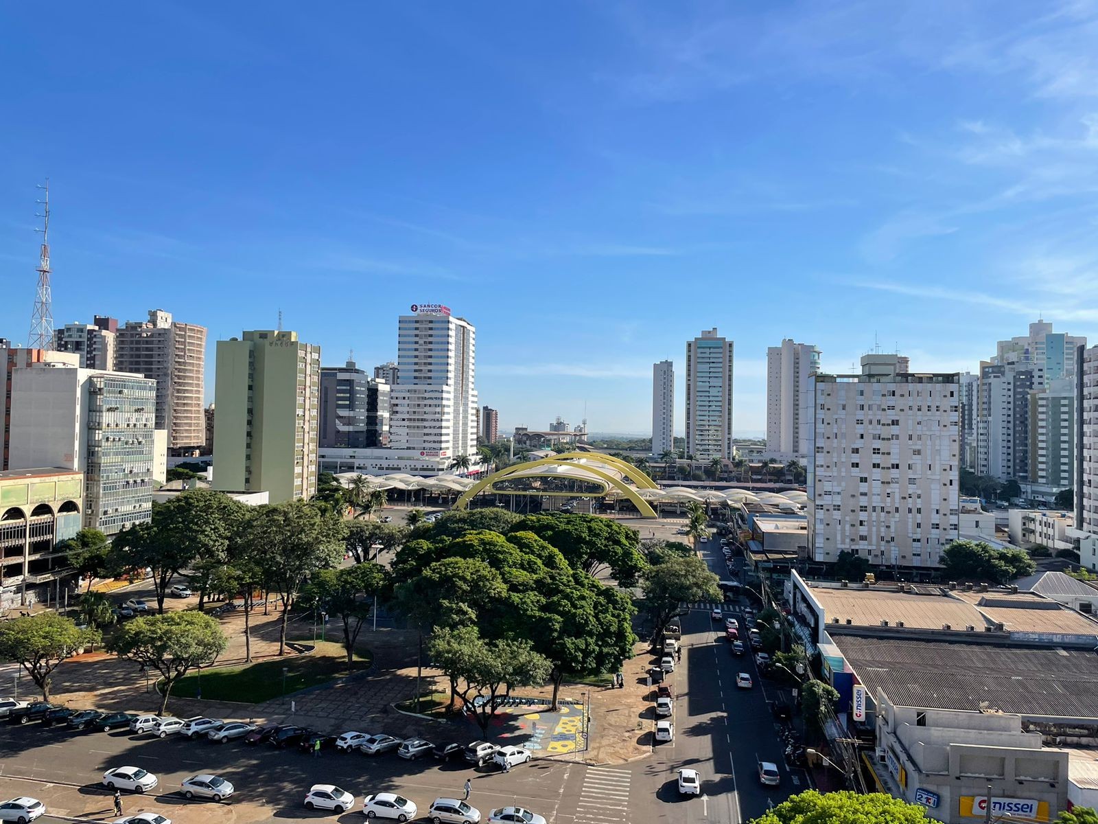 Sábado (11) com temperatura acima dos 30ºC em Maringá
