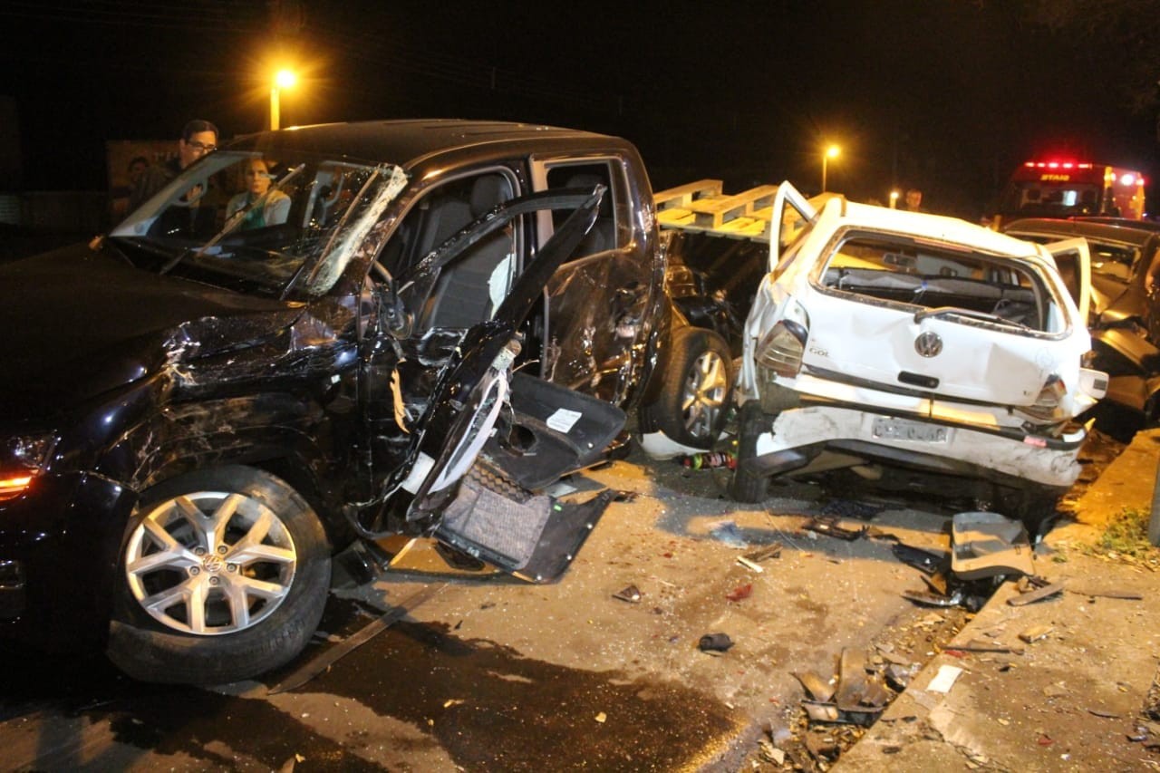 Motoristas que provocaram acidente no jardim Alvamar negam prática de racha