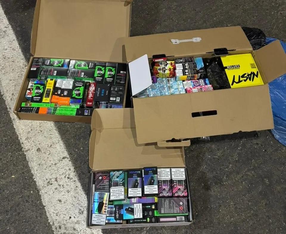 RF de Ponta Grossa apreende R$ 700 mil em mercadorias estrangeiras