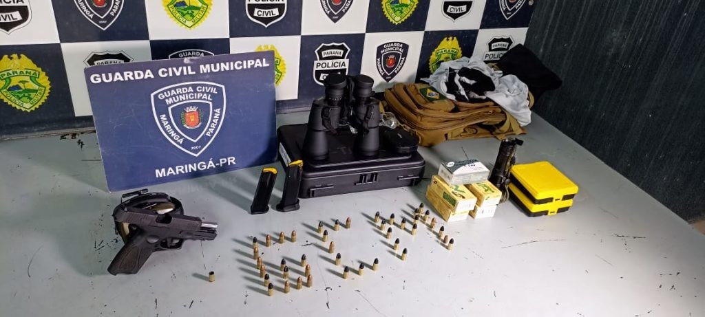 Homem armado faz amigo refém em hotel no centro de Maringá