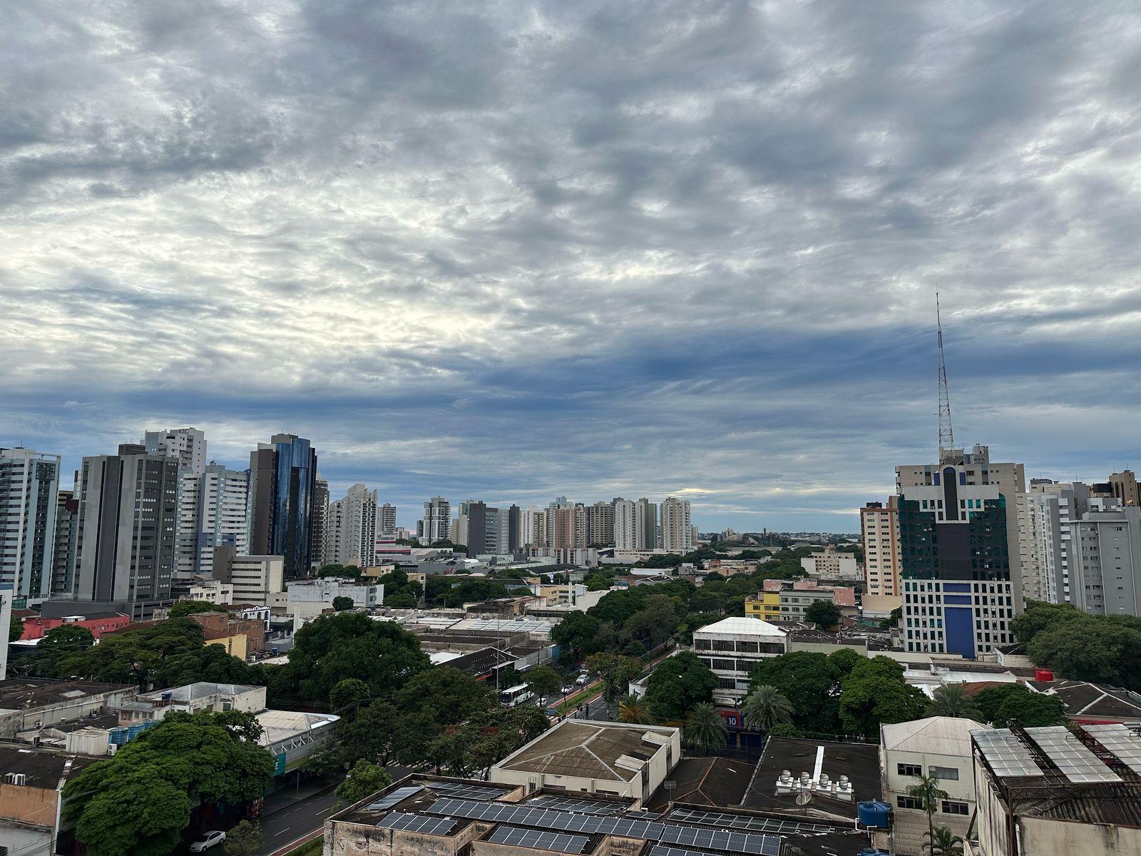 Quinta-feira (3) terá pancadas de chuva em Maringá, prevê Simepar