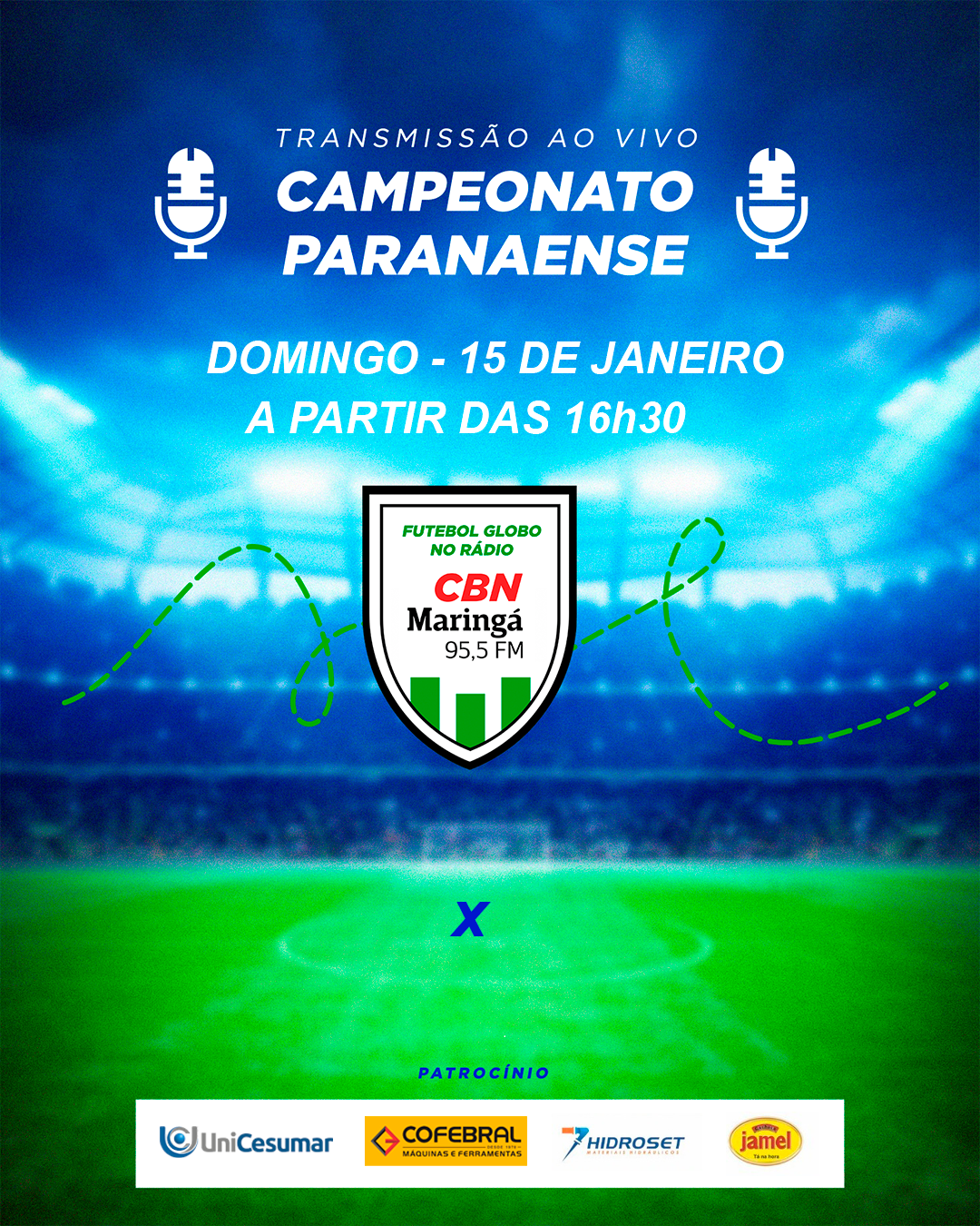 Cianorte e Londrina se enfrentam no domingo (22)