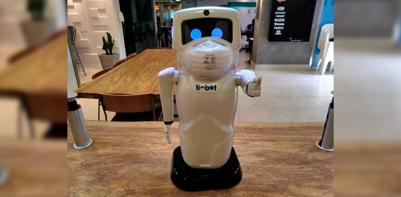 Robô criado em Maringá entra na luta contra a Covid-19