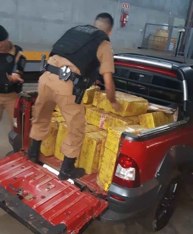 Polícia Militar apreende quase 470 Kg de maconha em Paiçandu