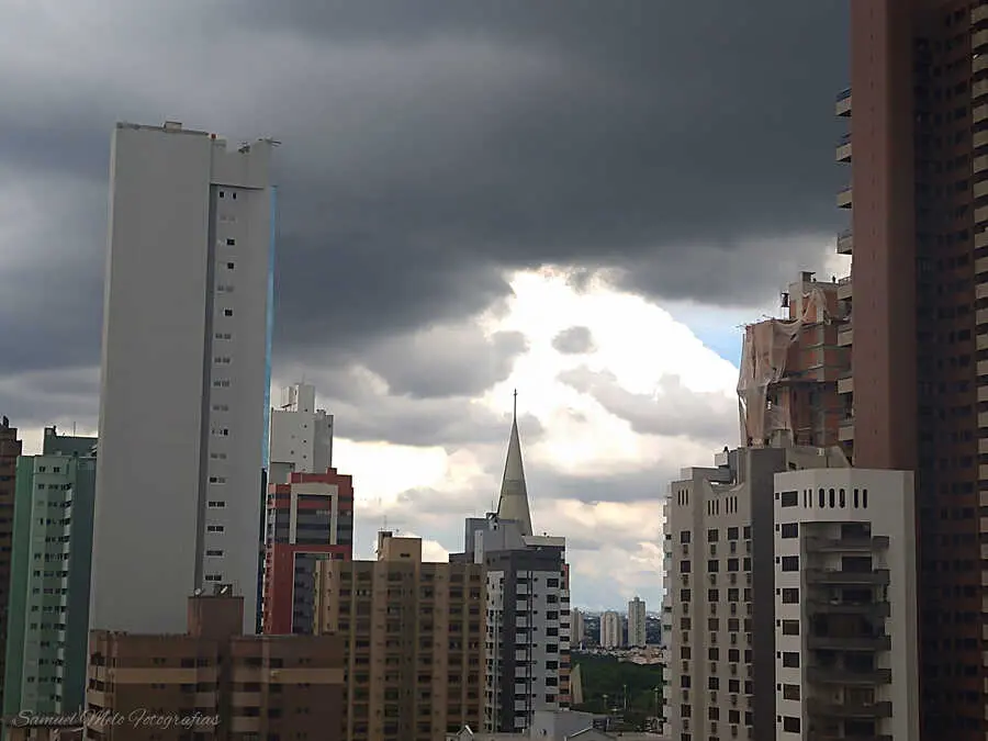 Quinta-feira de tempo instável e máxima de 25ºC em Maringá