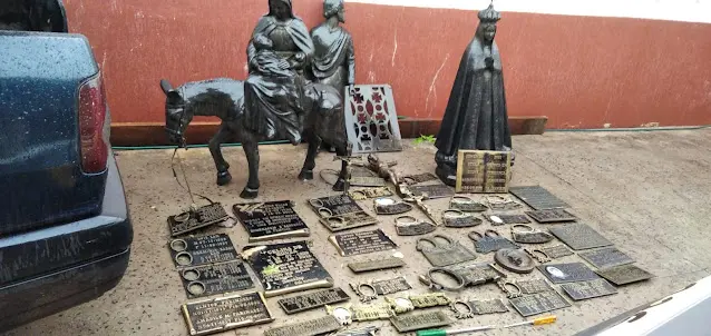 Polícia Militar prende casal suspeito de furtar cemitérios da região