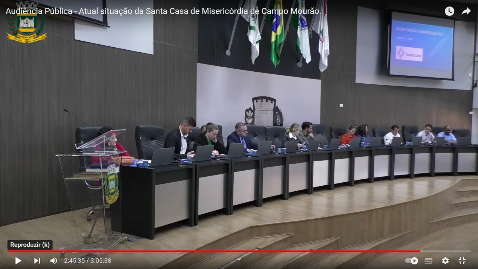 Interventor da Santa Casa de Campo Mourão presta contas de 100 dias