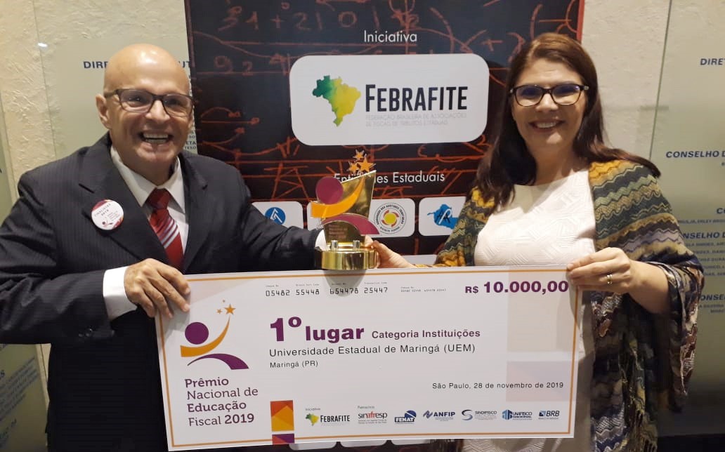 Projeto da UEM vence Prêmio Nacional de Educação Fiscal