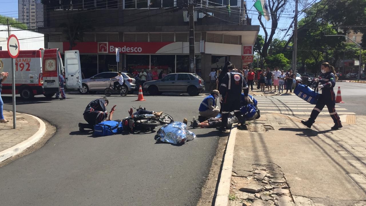 Simulação mostra consequências de um acidente de trânsito