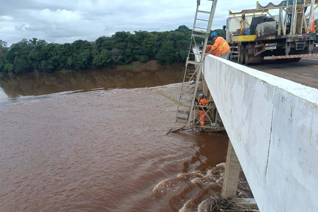 Reforma da ponte sobre o Rio Ivaí na PR-317 deve ser concluída em setembro