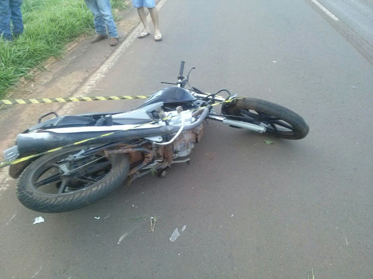 Motociclista morre em acidente na PR-218