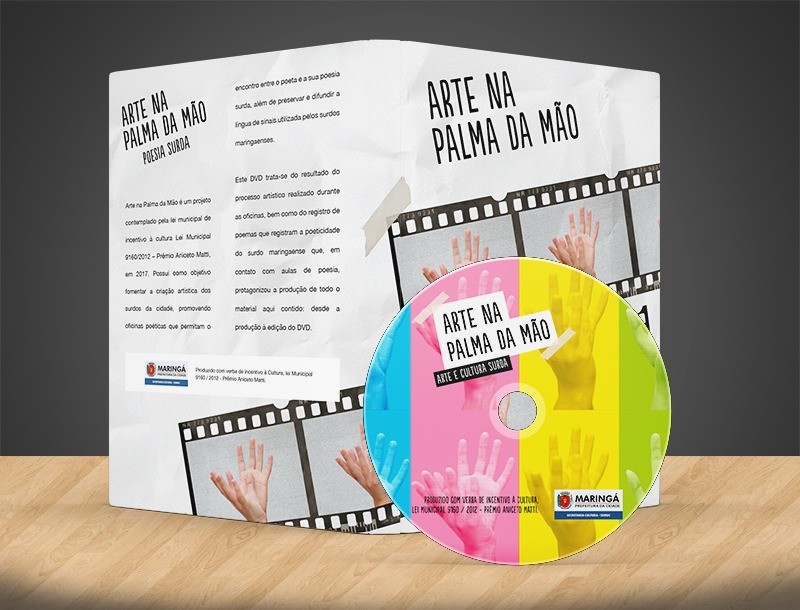 DVD de poesia surda será lançado nesse sábado (22) em Maringá