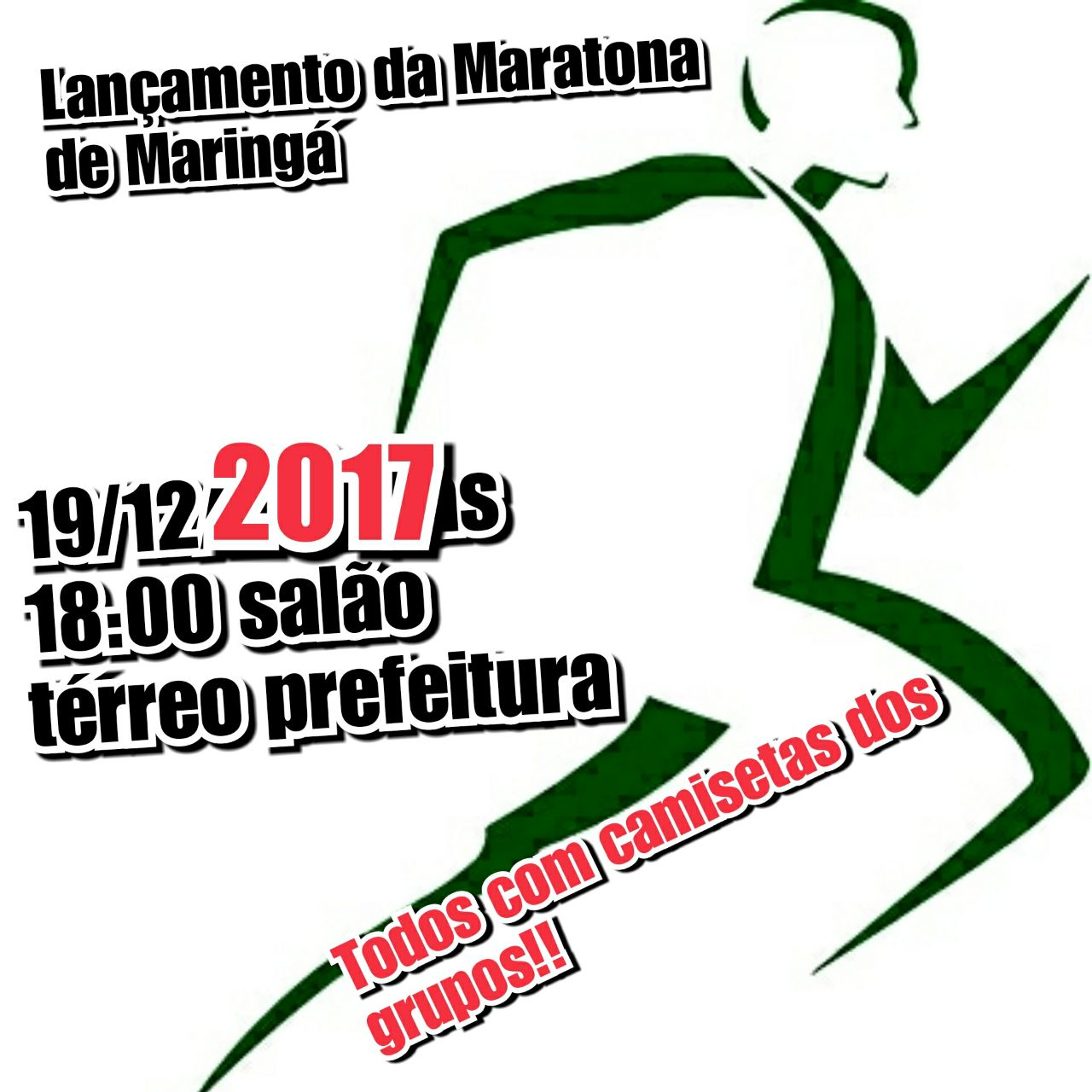 Maringá terá maratona a partir de 2018
