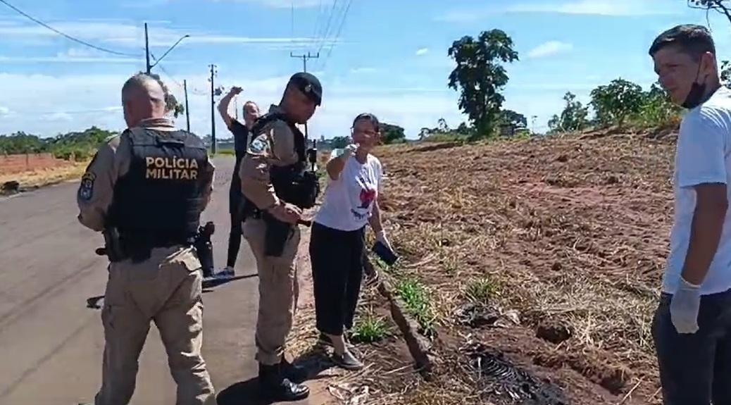 Polícia encontra cemitério clandestino de animais em Cianorte