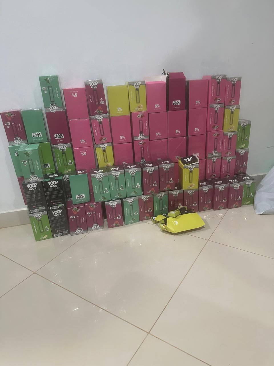 Polícia Federal deflagra operação contra contrabando de cigarros eletrônicos