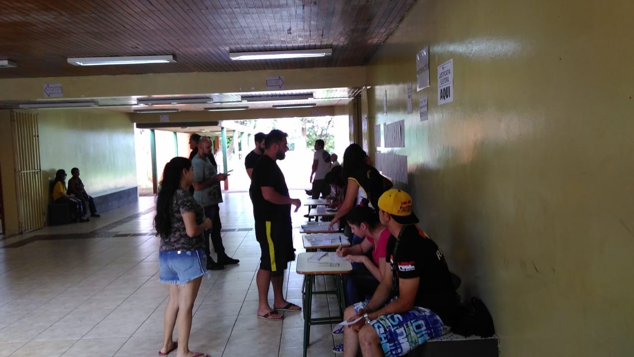 Votação tranquila no Unidade Polo e no Pioli