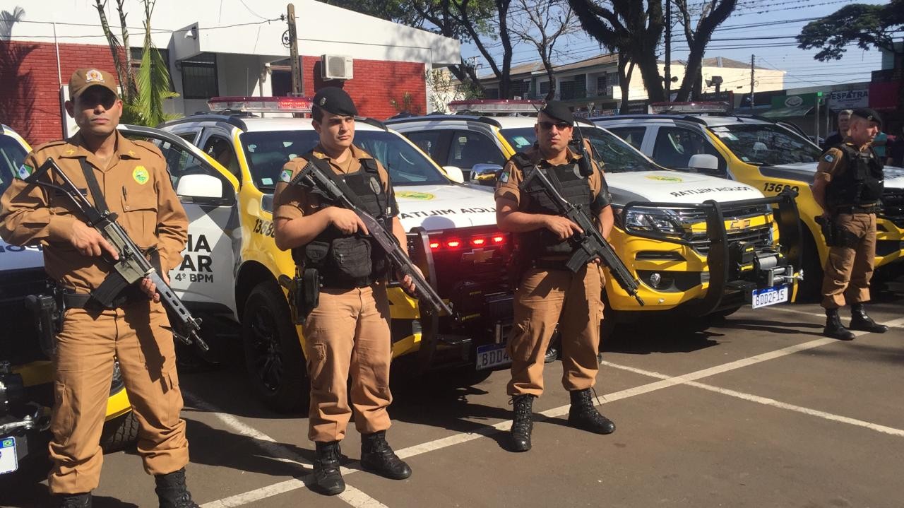 Frotas da PM e PC recebem 15 viaturas