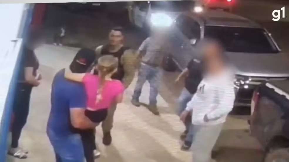 Homem tenta usar filha como escudo para evitar prisão