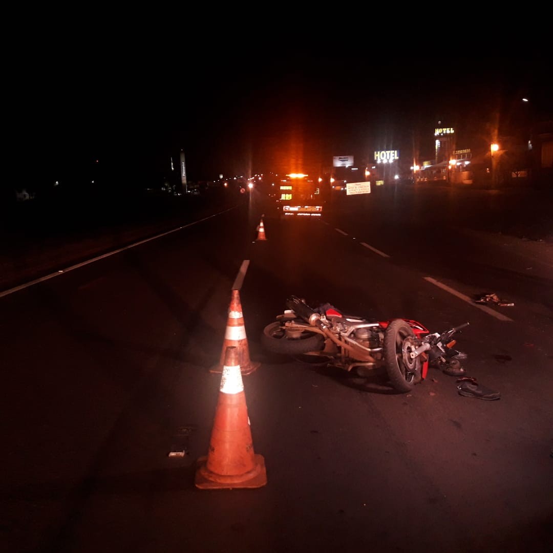 Acidente deixa motorista gravemente ferido na BR-376