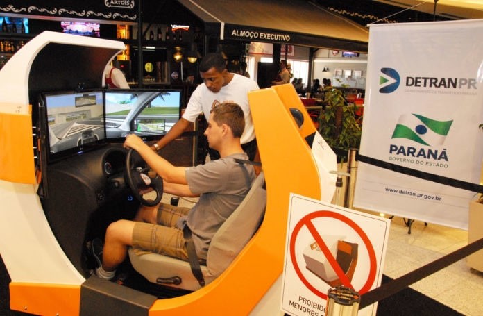 Uso facultativo de simulador de direção entra em vigor em 10 de setembro