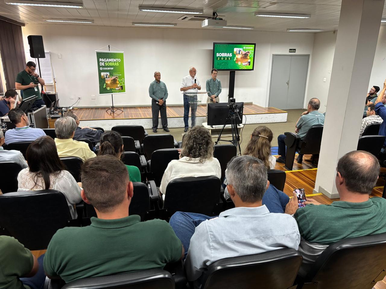 Cocamar começa a distribuir sobras no valor de R$ 200 milhões