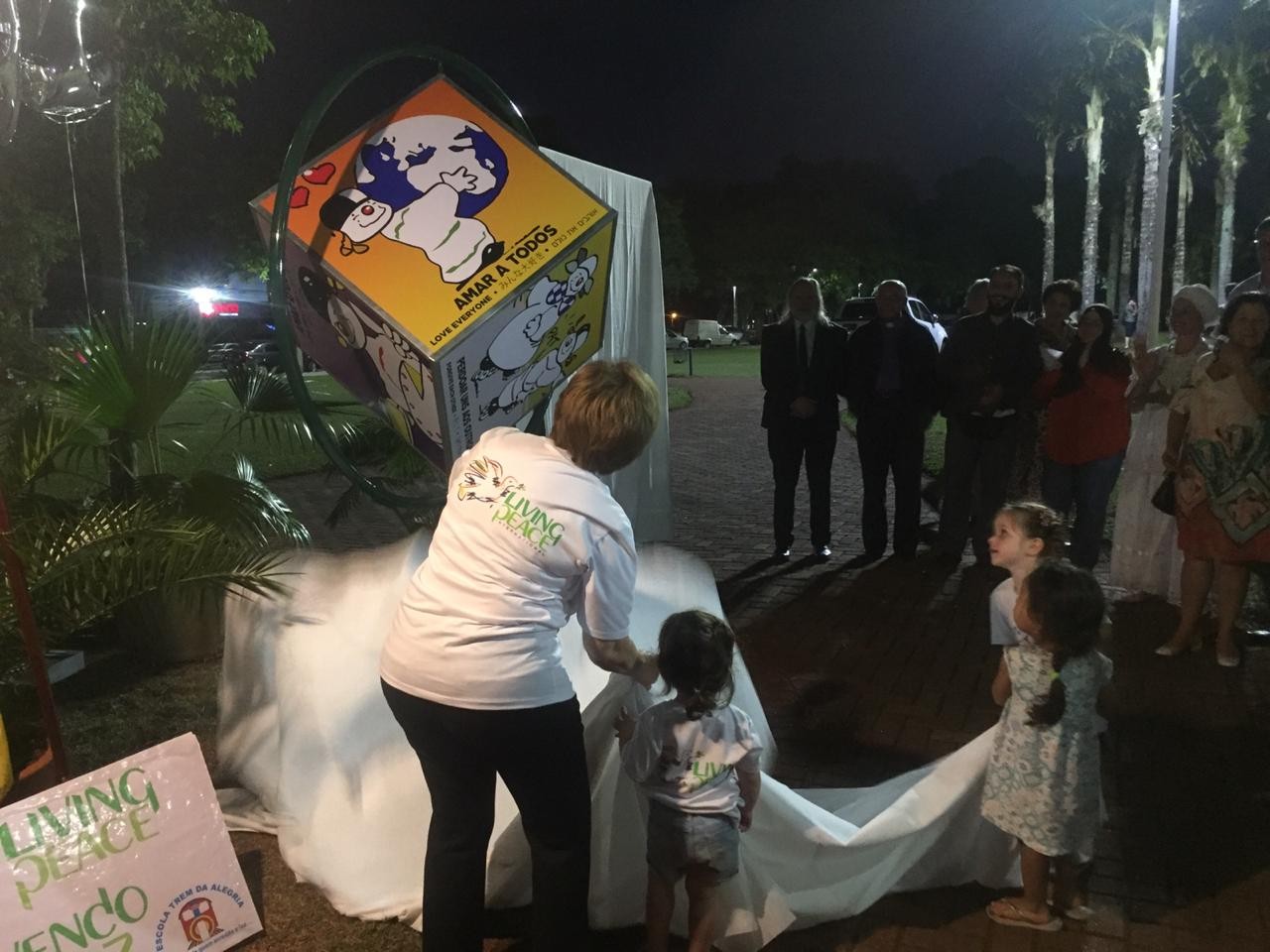 11º ‘Dado da Paz’ no Brasil é inaugurado em Maringá