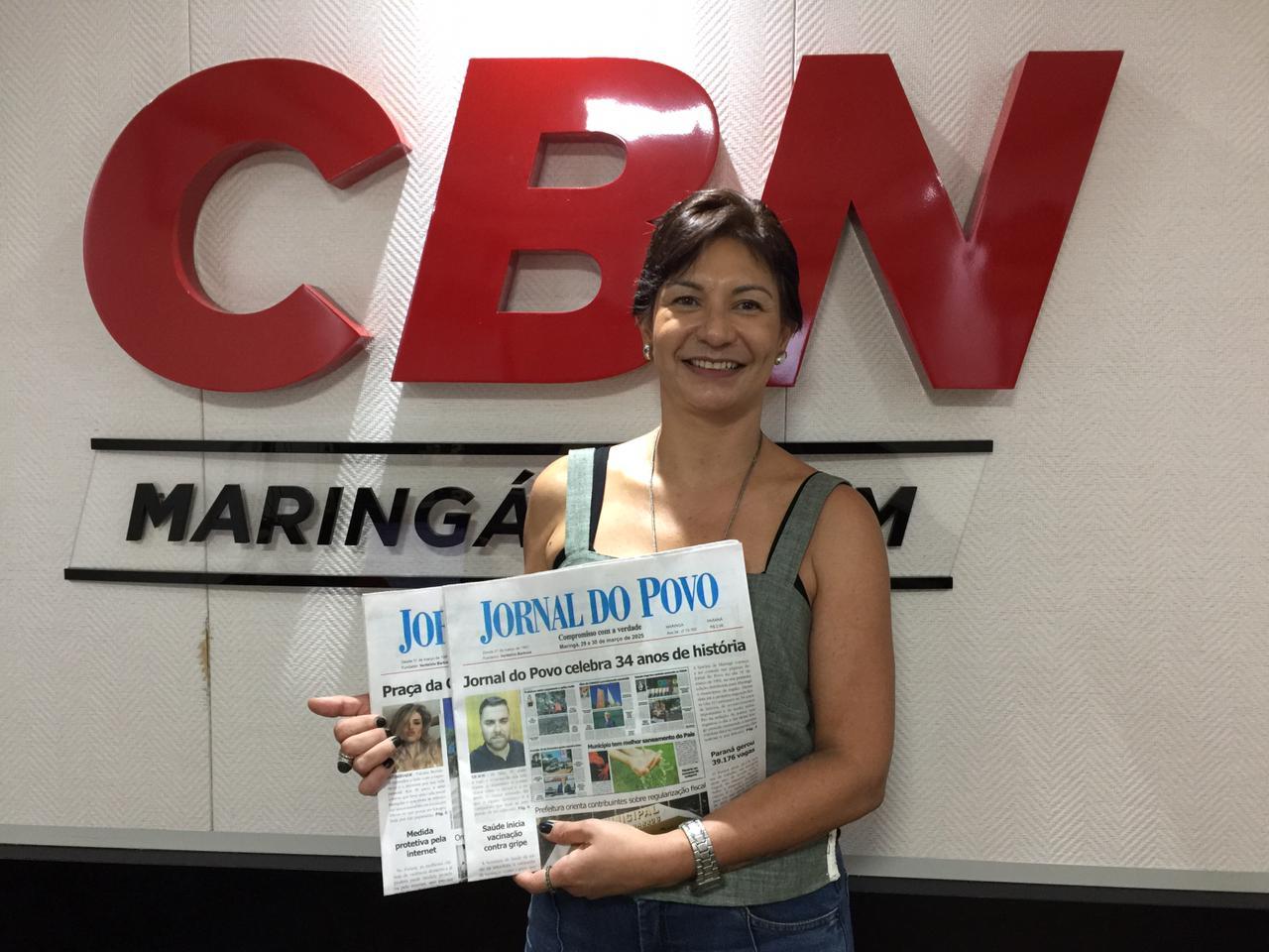 Único jornal impresso diário em circulação em Maringá completa 34 anos