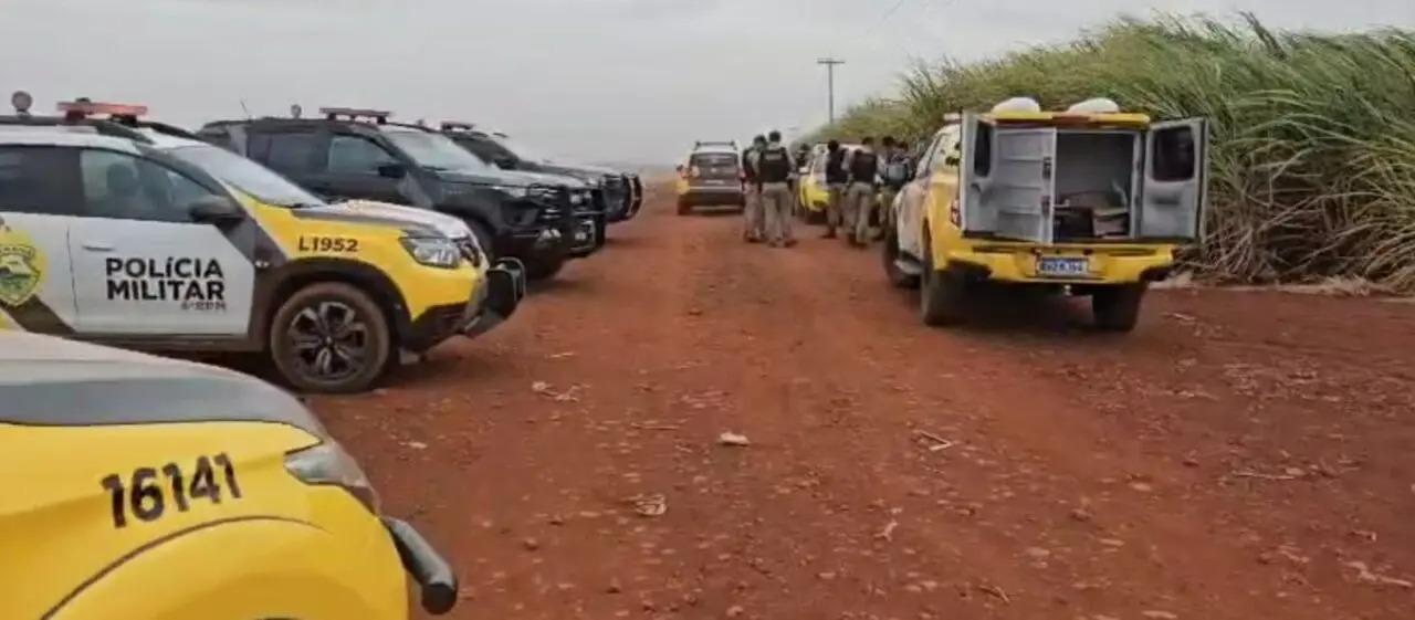 Suspeito de assalto à fazenda morre em confronto com a polícia